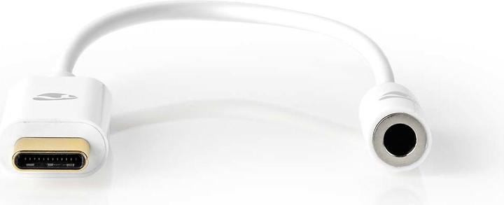 Produktbild Nedis USB-C Stecker -> Klinkenbuchse 3.5mm Länge=15cm, weiss, Blister (3.5mm Klinke, USB-C)