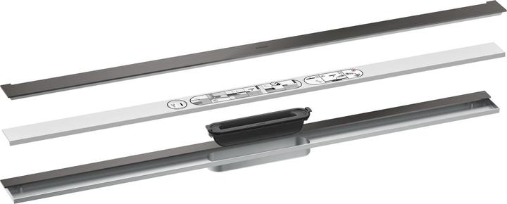brushed black chrome
