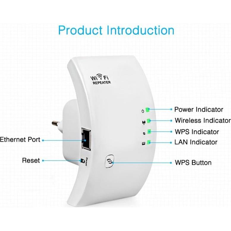Thumbnail - JTI Kabelloser WLAN-Repeater - Schwarz, WLAN Repeater