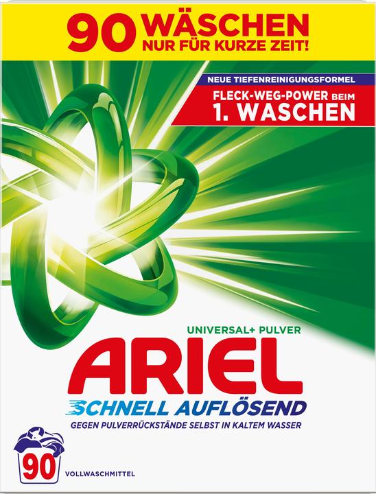 Actual product image Ariel Universal+ (90 Washing cycles, Washing powder)