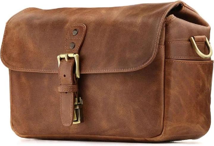 Produktbild Only-Bags.Store Kamera-Messenger-Tasche aus Leder (Kamera Schultertasche)