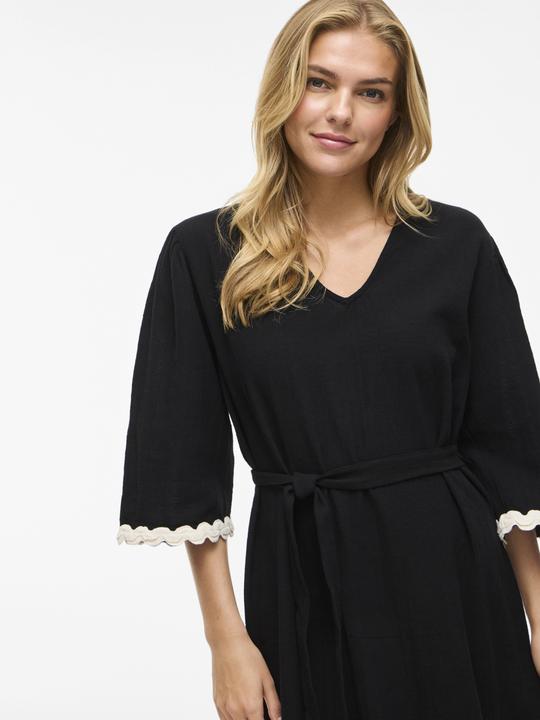 Actual product image Vila VIMANDA V-Ausschnitt Midikleid (36)