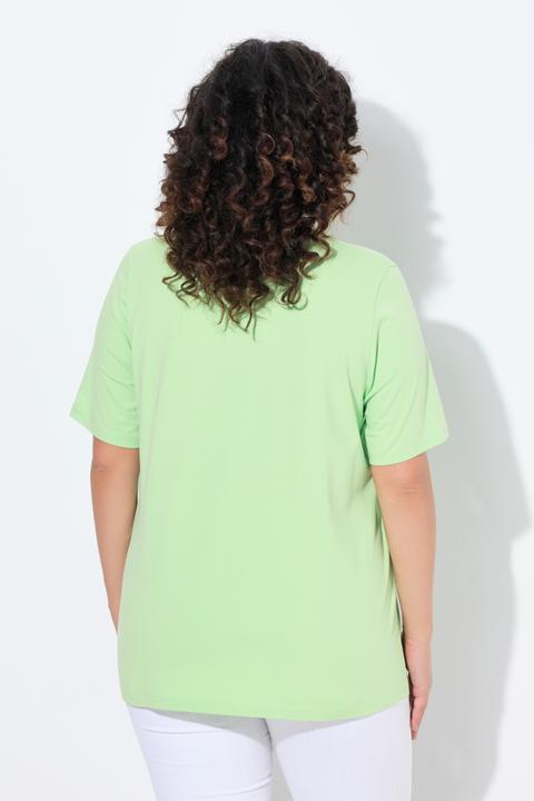 Produktbild Ulla Popken T-Shirt, A-Linie, Carré-Ausschnitt, Halbarm (42, 44)