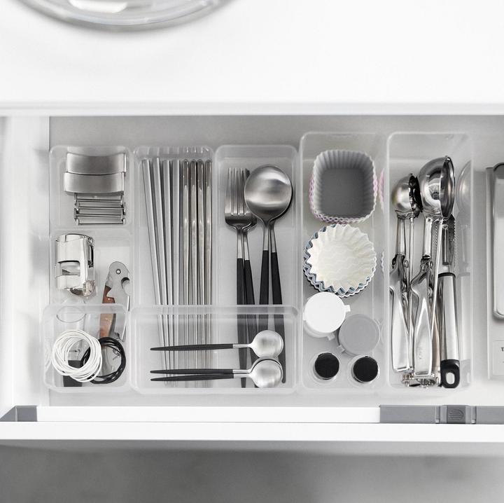 Actual product image Yamazaki Stackable organiser L deep (set of 2) TOWER