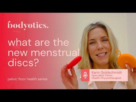 Actual product image Bodyotics Reusable menstrual disc set (L, S)