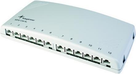 Telegärtner Mini distributore MPD12-H K Cat.6A