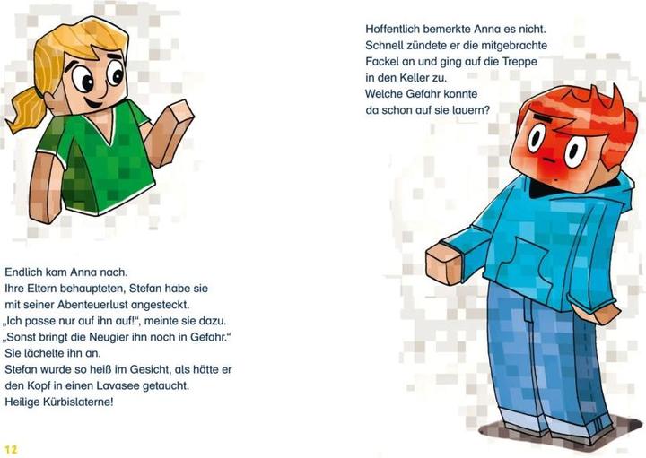Produktbild Lesenlernen mit Spass - Minecraft Band 1: Zombies, bis der Arzt kommt (Deutsch, André Sedlaczek, Heiko Wolz, 2020)