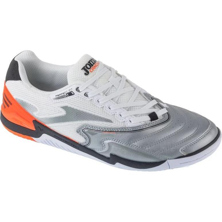 Joma, Uomini, Scarpe da palestra, Cancha 2512 IN Silber (40.5), Argento