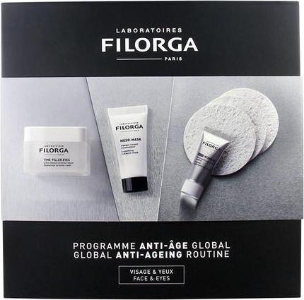 Produktbild Filorga FILORGA SET Global Anti-Ageing Routine Anti-Ageing Time-Filler Eyes 15ml + NCEF Intensive Serum 7ml (Gesichtspflege set)