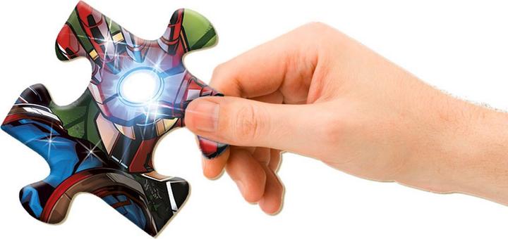 Image du produit Clementoni Brillant super-héros Marvel (104 pièces)