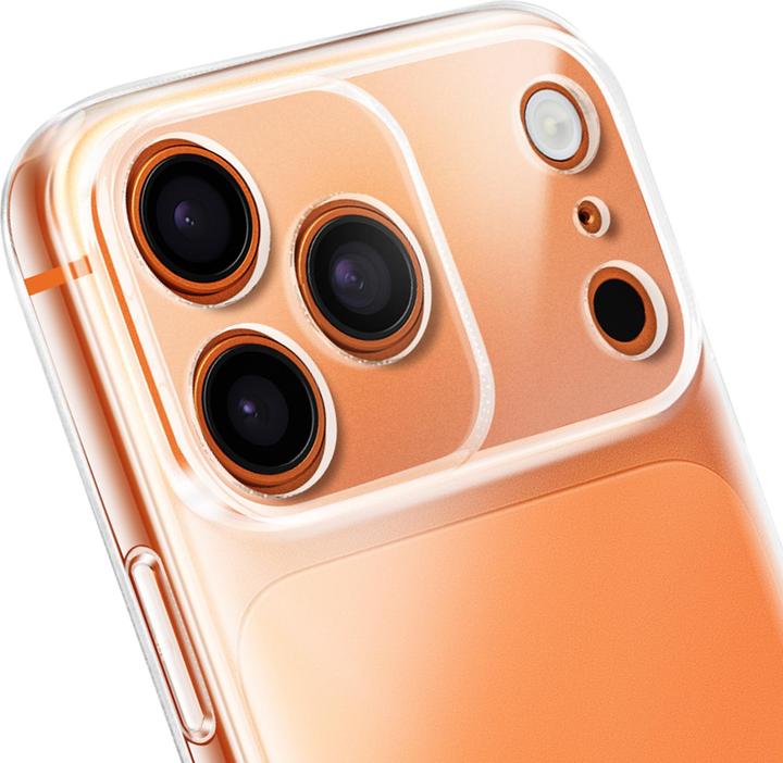 Image du produit OEM Back panel cover CLEAR Case 2 mm for IPHONE 17 Pro Max (camera protection) transparent (Apple iPhone 17 Pro Max)