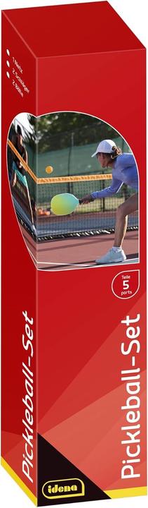 Produktbild Idena Pickleball Set Netz 2x Schläger/Bälle 5 Teile