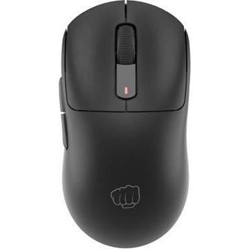 Fury Nero Mysz Dla Graczy Tanto T4 Wireless Bezprzewodowa 12000Dpi Czarna Gamingowa (Cablato, Senza Fili), Mouse,