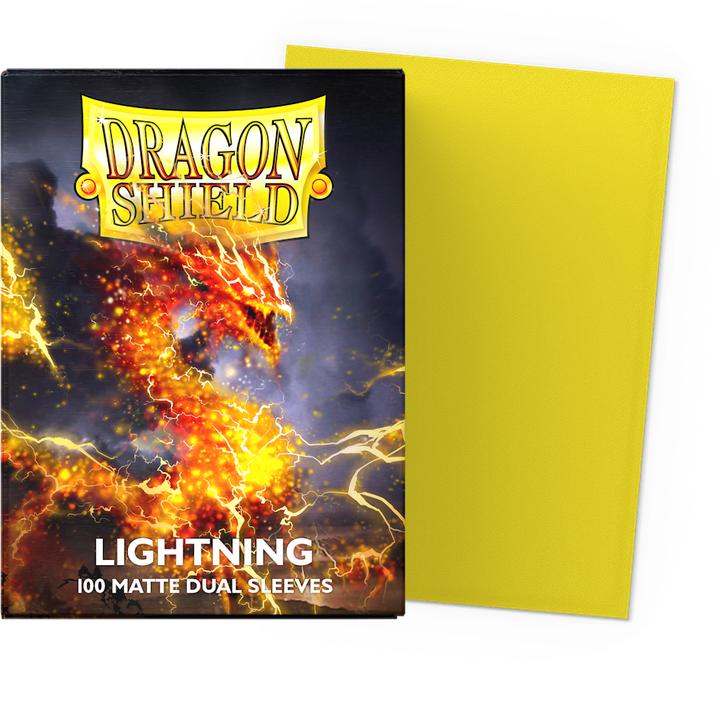 Actual product image Arcane Tinman ART15047 - Dual Sleeves for cards: Matte - Lightning (100 pcs)