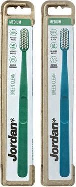 Immagine prodotto Jordan Spazzolino Green Clean Medium 1 pz. (Medio, 1 x)