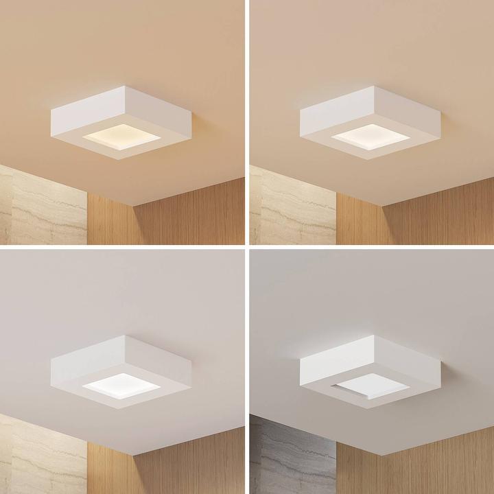 Immagine prodotto Prios Plafoniera Alette LED, bianca, 12,2 cm (705 lm)