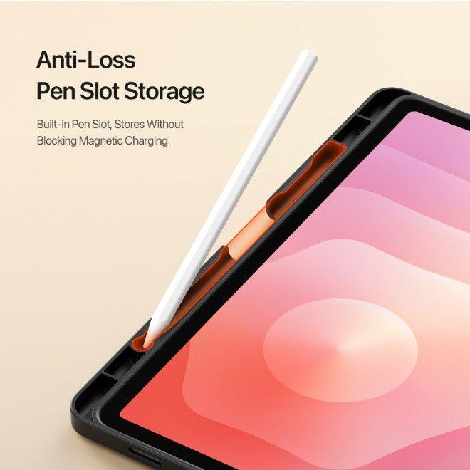 Actual product image Samsung Galaxy Tab S11- Ducis Vers Series, aufstellbares Flip-Etui, Schwarz (Samsung Galaxy Tab S11)