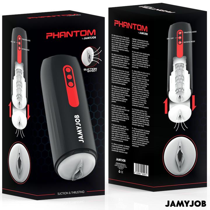 Image du produit Jamyjob Masturbateur Vaginal Automatique Phantom 5 Modes D'Aspiration Et De Poussée
