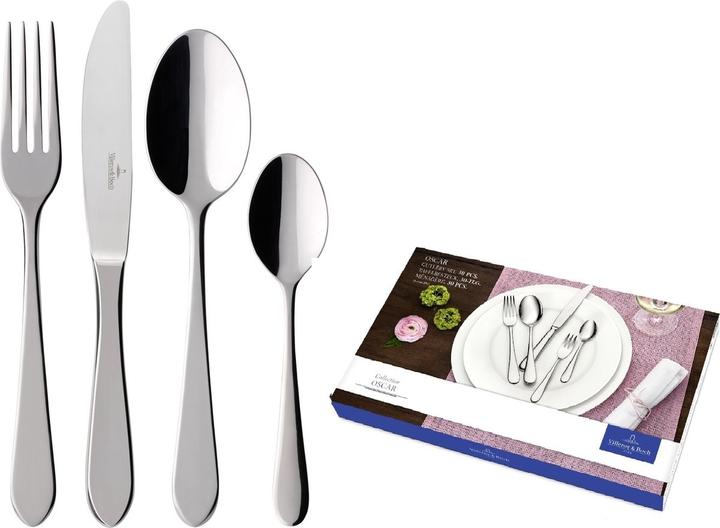 Produktbild Villeroy & Boch Tafelbesteck Oscar (30 Stück, Besteck Set)