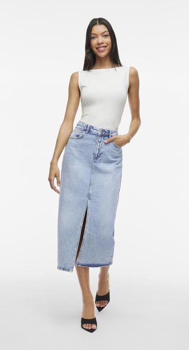 Actual product image Vila Midi denim skirt (42)