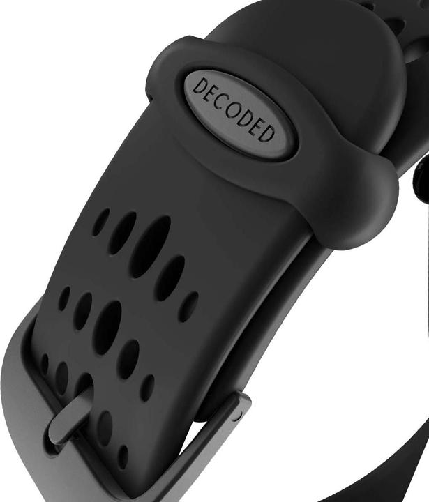 Actual product image Decoded Armband Ares O Apple Watch 38–42 mm Silikon (20 mm, Silicone)