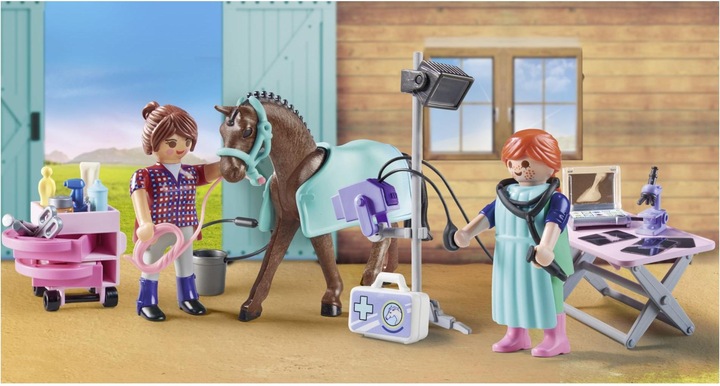 Produktbild Playmobil Tierärztin für Pferde (71241, Playmobil Country)