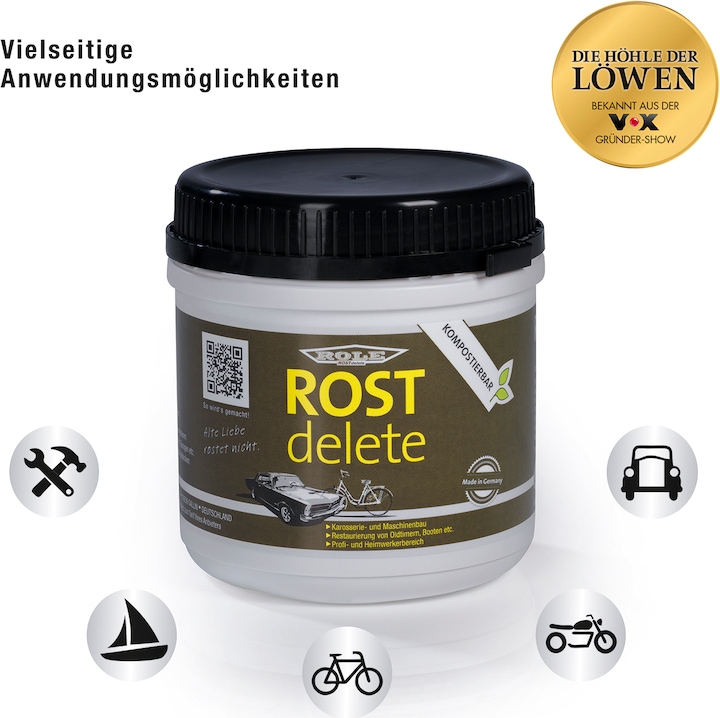 Actual product image Die Höhle der Löwen Rust Pads (500 ml)