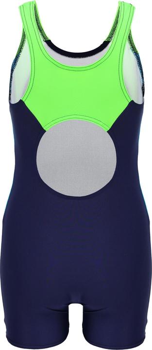 Produktbild Aquarti Mädchen Badeanzug mit Bein Ringerrücken – Sport Badeanzug mit Racerback, Chlorresistent (170)