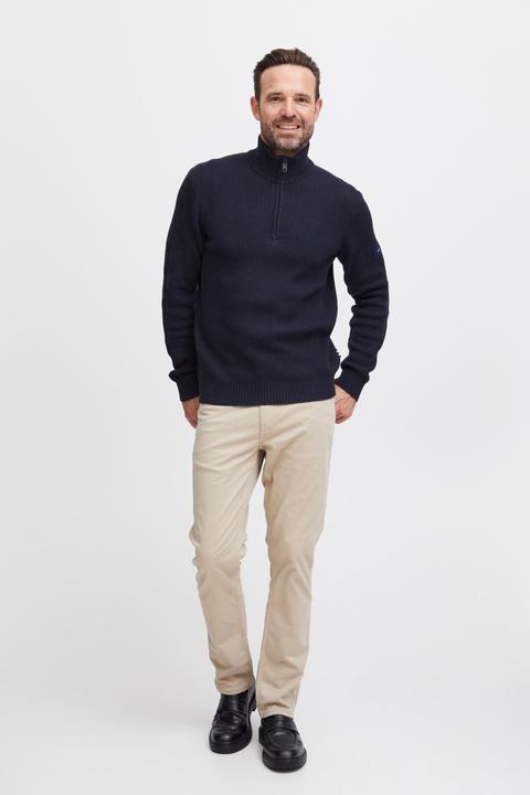 Produktbild FQ1924 FQKyle ribbed texture halfzip - Pullover - 21900568 (L)