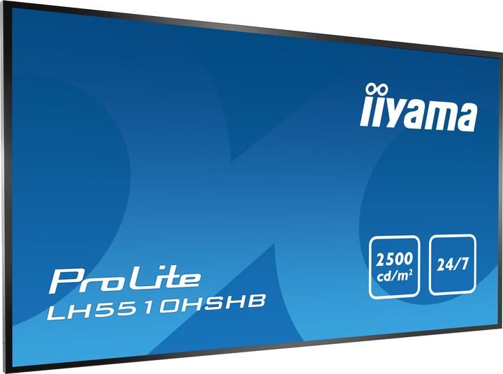 Immagine prodotto iiyama LH5510HSHB-B1 55IN IPS M+ PANNELLO (1920 x 1080 pixel, 55")