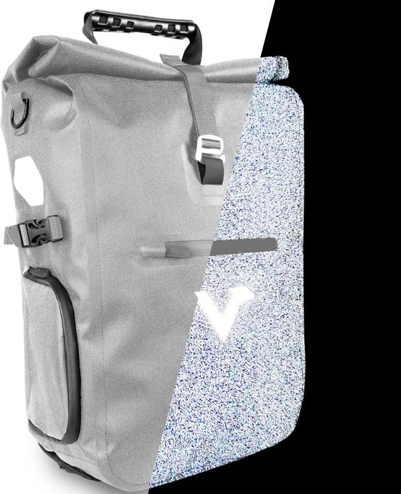 Actual product image Valkental ValkPro 3in1 bike bag - highly functional multi-talent (26 l, Luggage carrier bag)