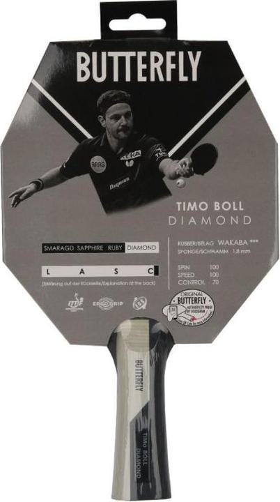 Actual product image Butterfly Bat Boll Diamond