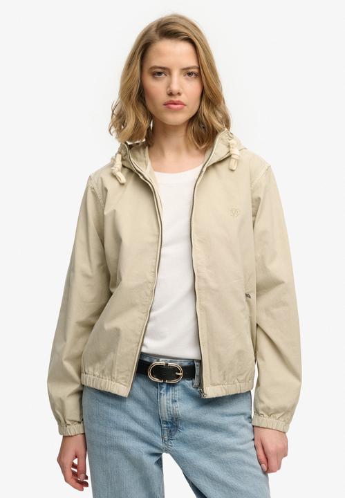 Produktbild Superdry Damen Kapuzenjacke aus gewaschenem Twill (S)