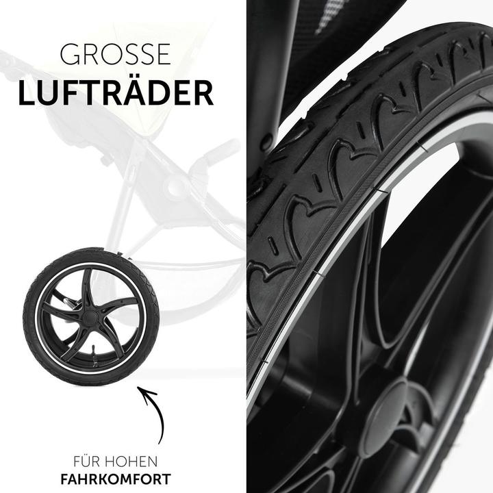 Actual product image Hauck Buggys & Sportwagen Buggy & Sportwagen Runner mit grossen Luftreifen (6 Months - 3 years)