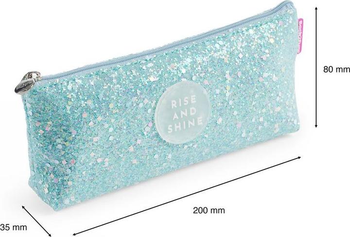 Actual product image Miquelrius Back 2 Fun Shiny Pencil Case