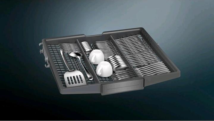 Produktbild Siemens iQ500, Freistehender Geschirrspüler, 60 cm, Silver Inox, SN25EI07CE