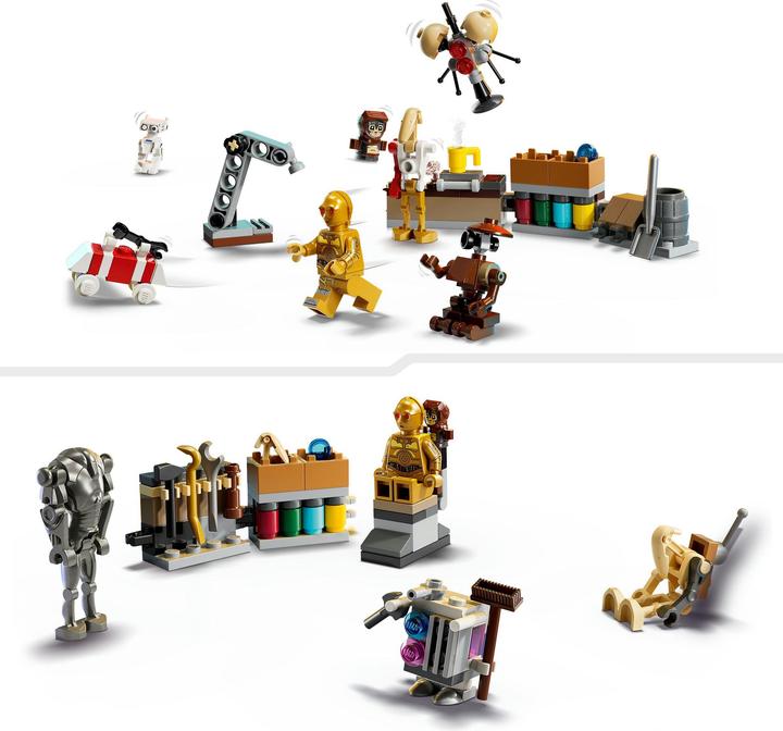 Actual product image LEGO Advent Calendar 2025 (LEGO Star Wars, 75418)