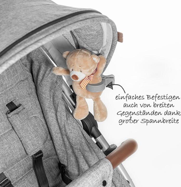 Actual product image Zamboo Kinderwagen-Ersatzteile Kinderwagen-Klammern 6 Stück