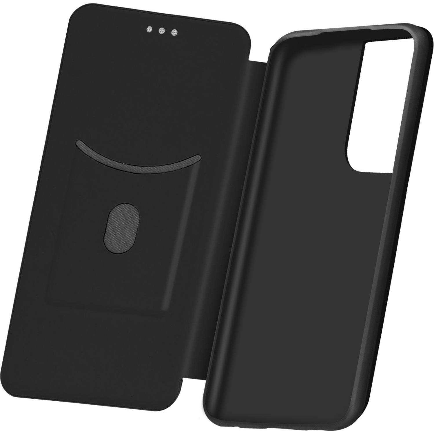 Avizar Carbon Series (Samsung Galaxy S21 Ultra), Smartphone Hülle, Schwarz