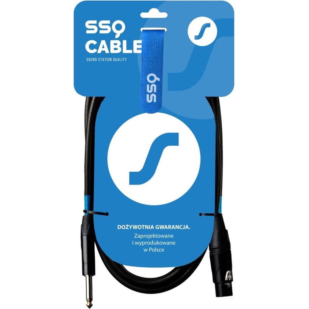 Thumbnail - SSQ Cable XZJM10 - Klinke mono - XLR-Buchse Kabel 10 Meter (10 m, XLR), Audio Kabel