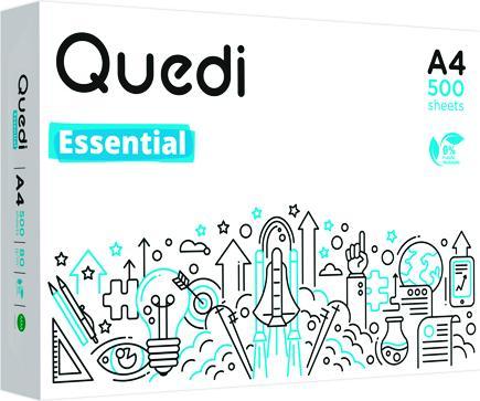 Produktbild Connect Xero-Papier QUEDI ESSENTIAL, A4, Klasse C, 80 g/m², 500 Blatt (A4, 500 Blätter, 80 g/m²)