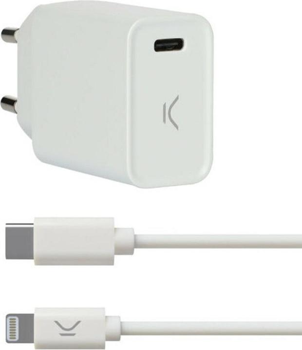 Image du produit KSIX Chargeur mural (20 W, 1 portion)