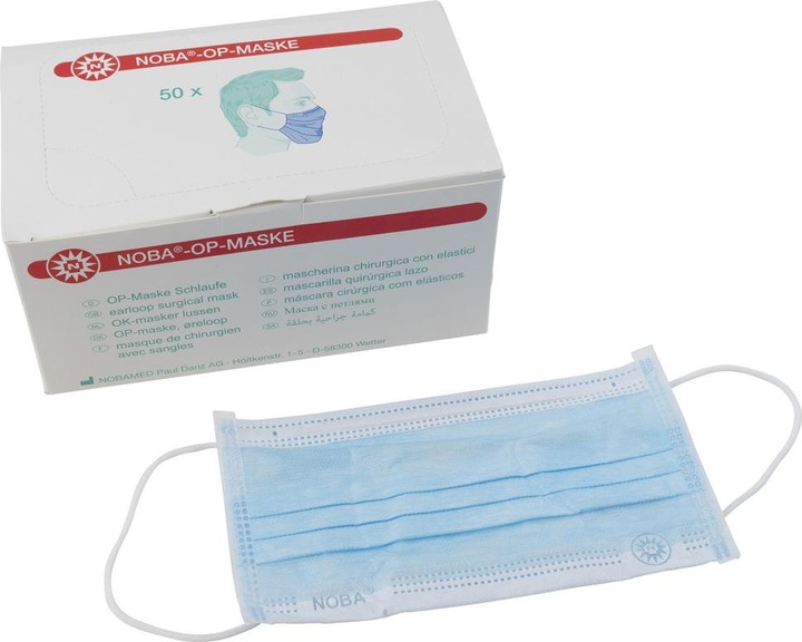 Nobamed Noba Op Mask M Rubber End (Type IIR)
