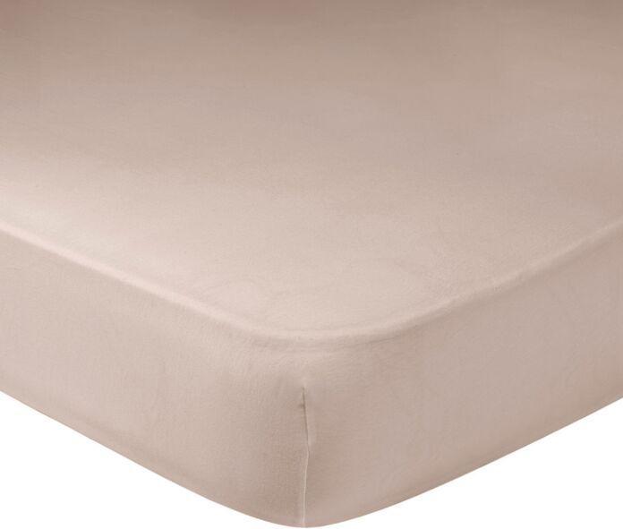 Living Home Feinjersey-Fixleintuch, faltenfrei (120 x 200 cm)