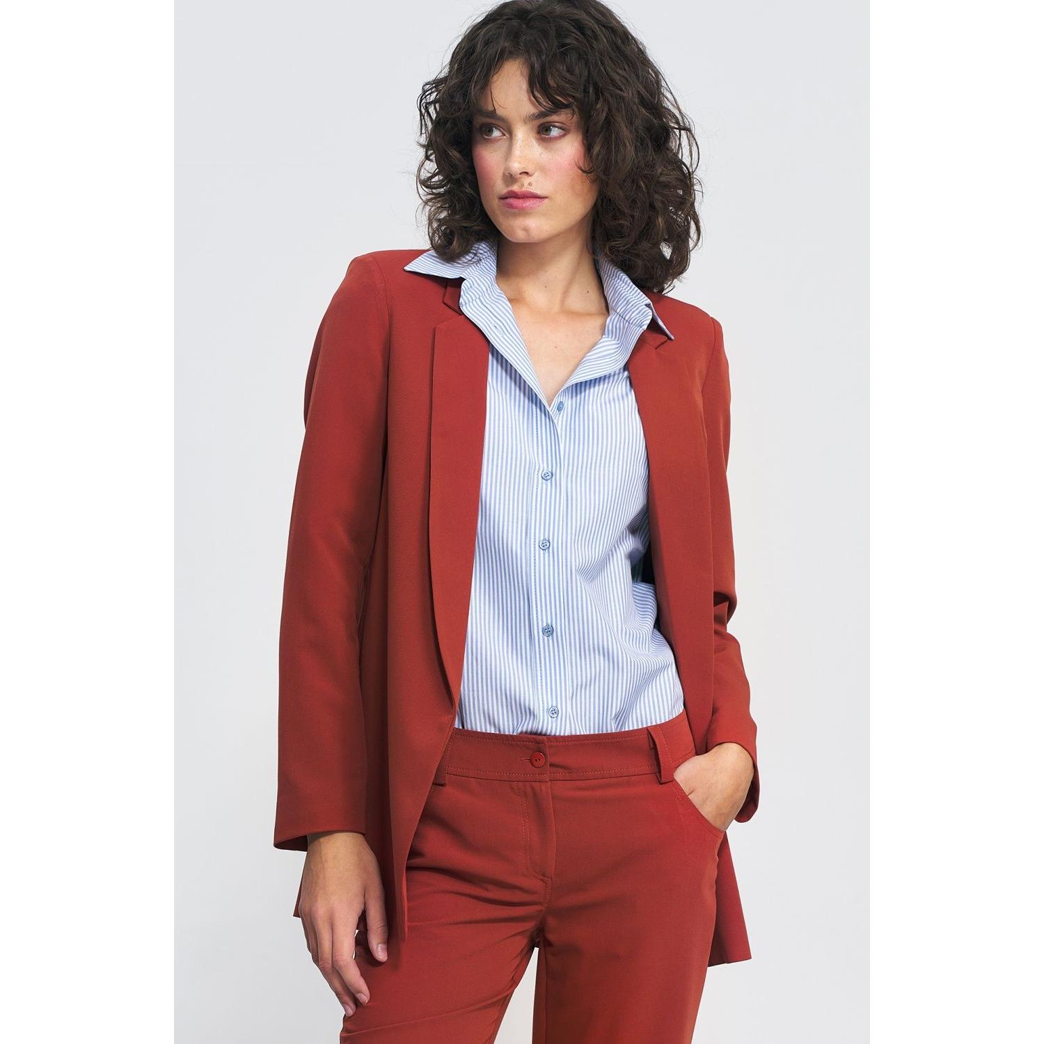 Nife, Damen, Anzug, Jacke model, Rot, (42)