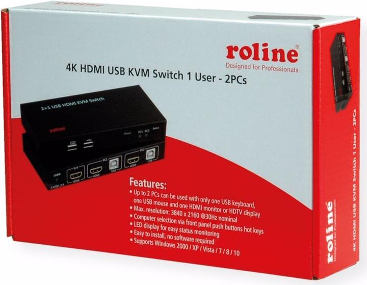 Image du produit Roline Commutateur KVM