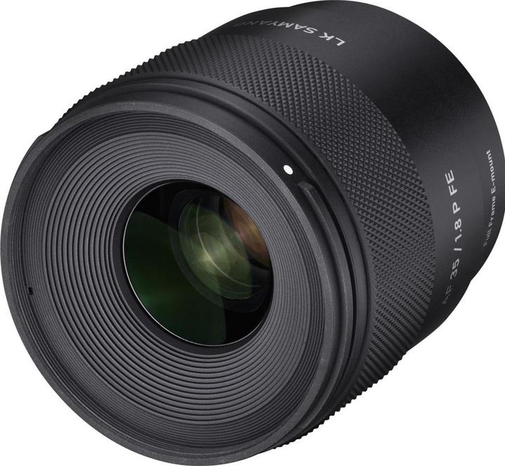 Actual product image Samyang AF 35mm F1.8 P FE (full size)