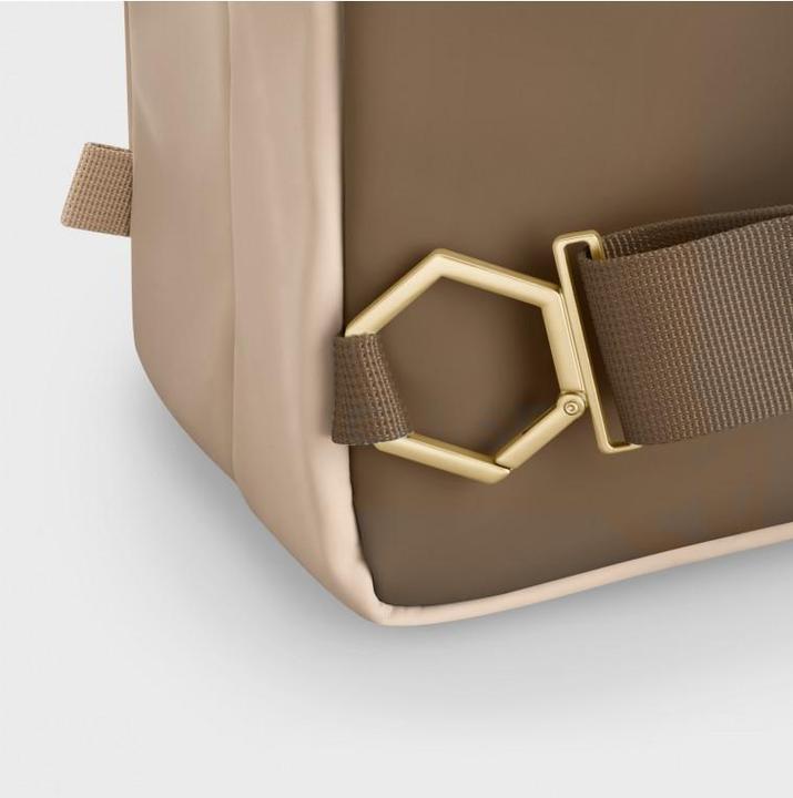 Immagine prodotto Cluse Zaino Le Réversible, Beige Marrone Scuro, Colore Oro (9.60 l)