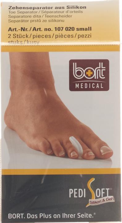 Immagine prodotto Bort Medical Pedi Soft separatore di dita piccolo (Deodorante per piedi e polvere)