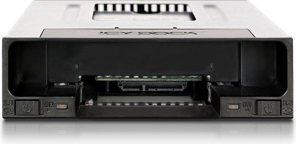 Produktbild Icy Dock flexiDOCK MB795SP-B - Gehäuse für Speicherlaufwerke - 2.5 in, 3.5 in (6.4 cm, 8.9 cm)
